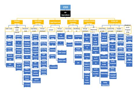 Amazon Hierarchy Chart