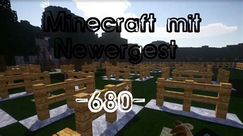 Let S Play Minecraft Mit Newergest HD German 680 Recht Niedlicher