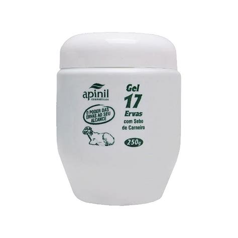 Gel 17 Ervas Sebo De Carneiro 250g Apinil DOT G