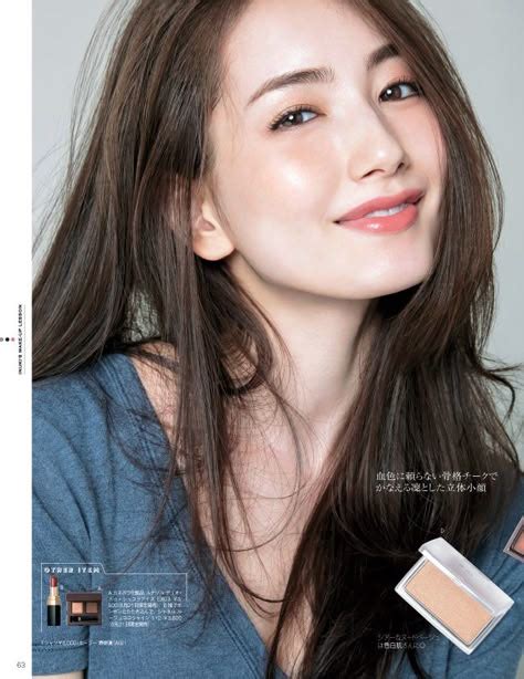 Glossy Brunette Visage de femme Visages féminins Idée maquillage