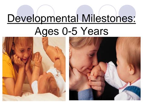 Solution Developmental Milestones 1 To 5 Years Studypool