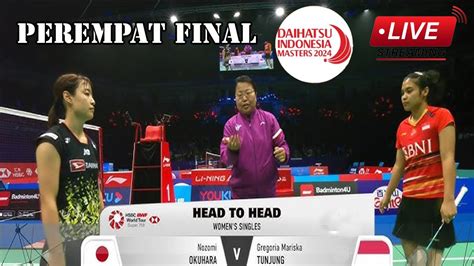 Live Rehan Lisa Ina Vs Jesper Clara Den Indonesia Masters