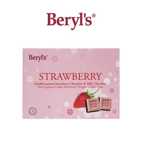 Beryls Double Layered Strawberry And Milk Chocolate 150g Lazada