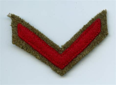 Ww1 Wound Chevron Patch Chasing Militaria