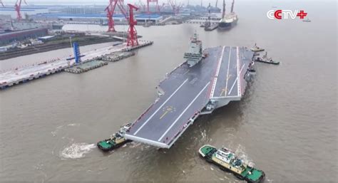 Chinas 3rd Aircraft Carrier The Fujian Begins Its Maiden Sea Trial The Diplomat