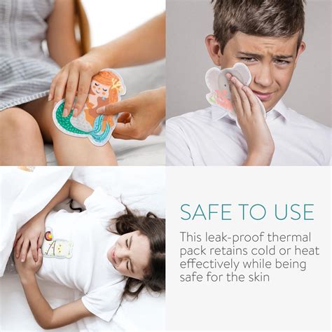 Navaris Gel Packs 4 Stuks Hot Cold Pack Voor Warm En Koud Gebruik Koelcompres Voor Bol