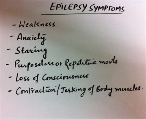 Symptoms of Epilepsy | Cerebral