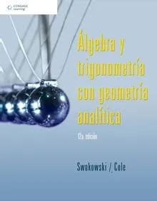 Lgebra Y Trigonometr A Con Geometr A Anal Tica Z Library