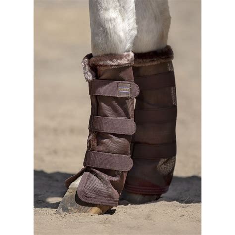 Kensington™ Fly Boots With Fleece Trim Pair Dressage Extensions