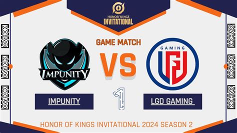 LDG VS IMP Day 1 Match 1 Game 1 Honor Of Kings Invitational Season