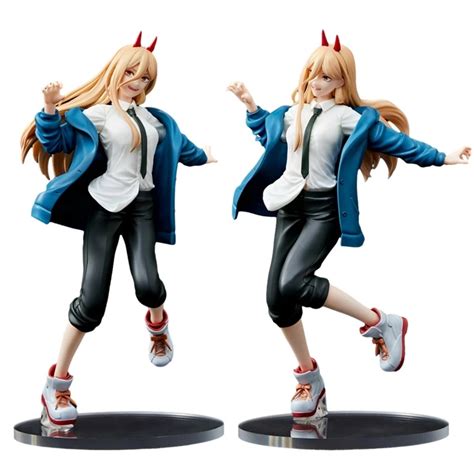 Figura Anime Poder Homem Motosserra Denji Pochita Makima Hayakawa Aki