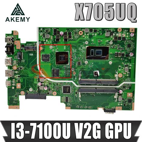 X Uq Mb I U V G Gpu Mainboard For Asus X Uvr X Uv X Ub