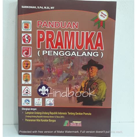 Jual Panduan Pramuka Penggalang Shopee Indonesia