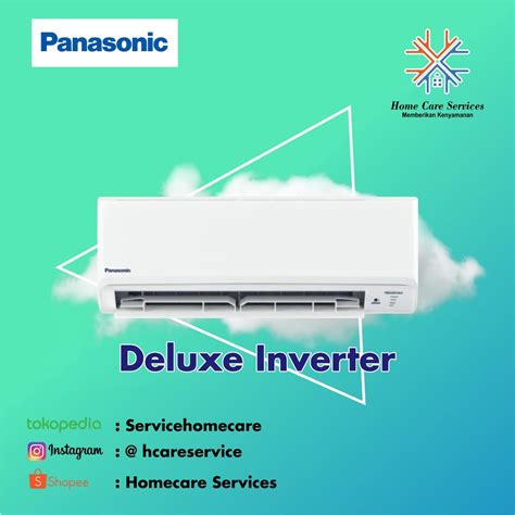 Jual Ac Panasonic Deluxe Inverter Shopee Indonesia