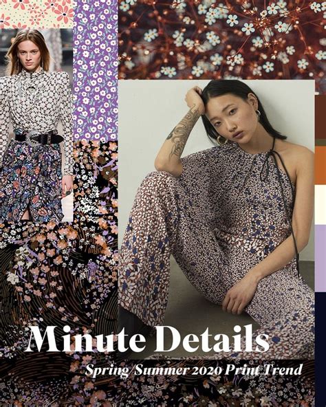 Spring Summer 2020 Print Pattern Trend Minute Details Patternbank