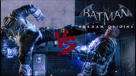 Batman Arkham Origins Electrocutioner Vs Electrocutioner Youtube