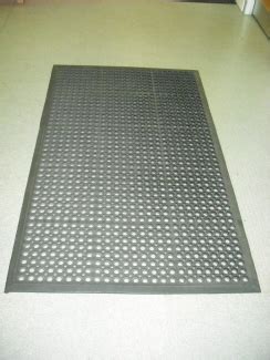 Perforated Rubber Floor Mat - BJK Shop Display Equipment LTD