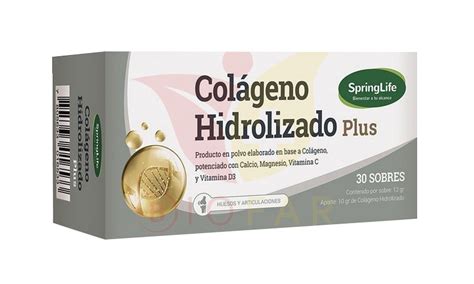 Colageno Hidrolizado Plus Naranja Sobres Springlife Gosport