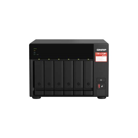 Qnap Ts 673a 6 Bay Nas 22ghz Ryzen 4 Core8 Thread 8gb Ram Dual 2