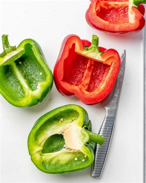 Vegetarian Stuffed Peppers | Healthy Fitness Meals