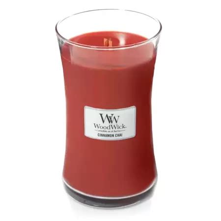 Woodwick Cinnamon Chai Large Candle Top Tuincentrum