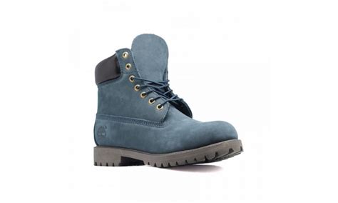 Ботинки Timberland голубые мужские купить