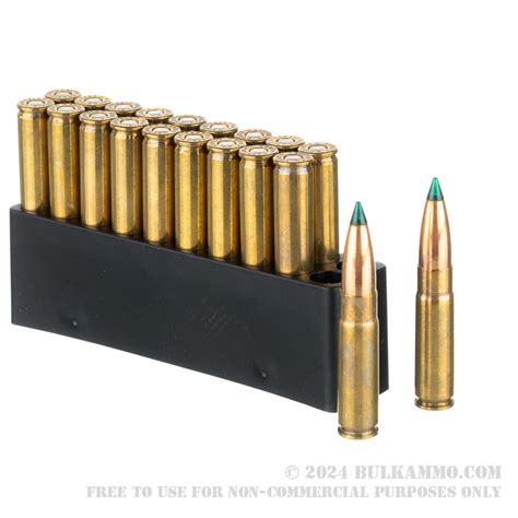 20 Rounds Of Bulk 300 AAC Blackout Ammo By Sierra 125gr GameChanger