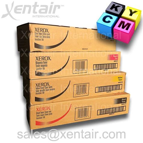 Xerox® DocuColor™ 770 DMO CMYK Toner Set 006R01379 006R01380 006R01381 ...