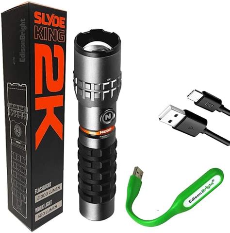 Nebo Slyde King K Lumen Flashlight Lumen Worklight In