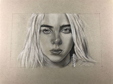 How To Draw Billie Eilish Realistic Nbkomputer