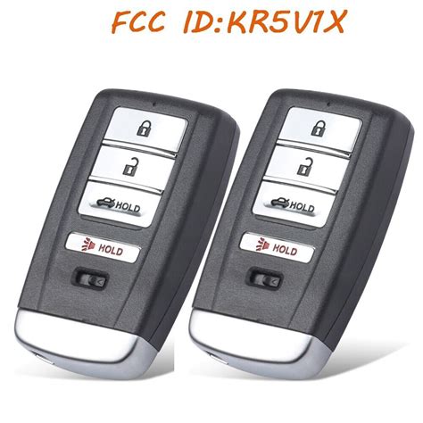 2x KR5V1X For Acura ILX TLX 2016 2017 2018 RLX 2019 2020 Smart Remote