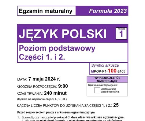 Odpowiedzi z matury język polski 2024 ARKUSZE ZADANIA Gdzie szukać