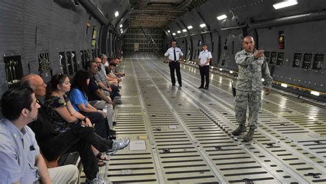 Honorary Commanders Get First Hand Look At Reserve Aircraft Maintenance