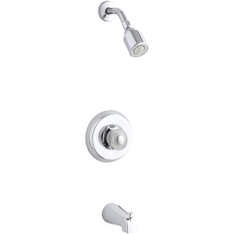 Kohler Coralais Polished Chrome 1 Handle Bathtub And Shower Faucet Trim Kit With Single Function