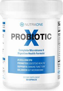 NutraOne Probiotic X News Reviews Prices At PricePlow