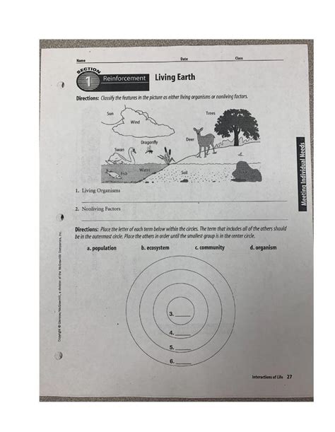 Living Earth Online Exercise For Live Worksheets Worksheets Library