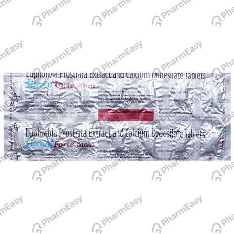 Sitcom Forte Strip Of 14 Tablets Uses Side Effects Price And Dosage