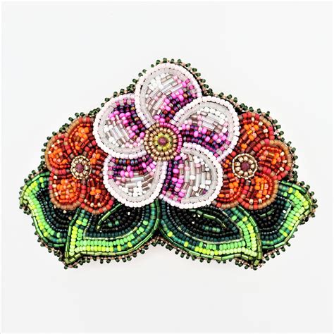 Celeste Grouette – Multi- Bloom Ruby Barrette – RRMM