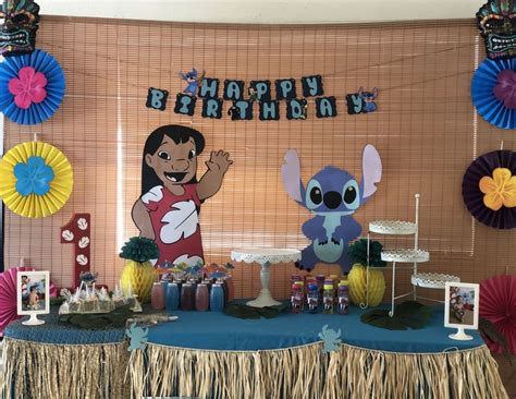 Lilo and stitch party | Lilo and stitch, Party themes, Birthday party ...