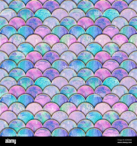 Mermaid Scale Background