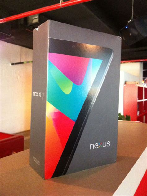 Unboxing Google Nexus 7 Tablet – Imthiaz Blog