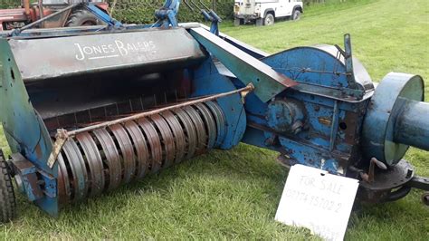 Jones Baler Super Star Good Working Order For Sale Youtube