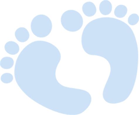 Download High Quality Baby Feet Clipart Blue Transparent Png Images