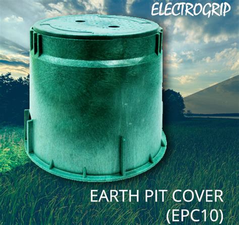 Electrogrip Earth Pit Cover - earth pit cover material is polypropylene