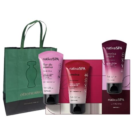 Kit Presente Mini Nativa Spa Ameixa Itens Shopee Brasil