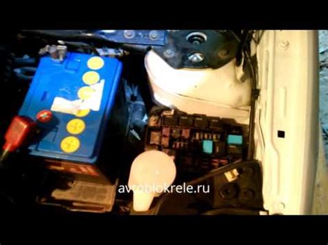 Замена предохранителей и реле Mazda 626 GF (3 видео)