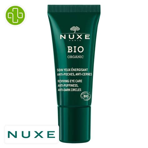 Nuxe Bio Soin Yeux Énergisant Anti Poches Cernes 15ml Maroc