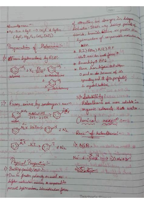 Solution Haloalkanes And Haloarenes Organic Chemistry Full Notes