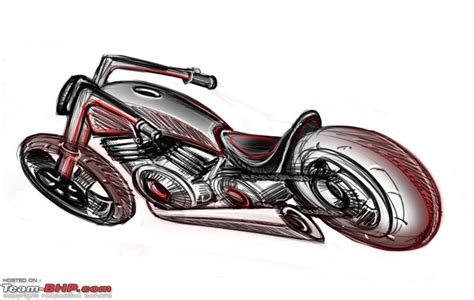 motorcycle sketches - Team-BHP