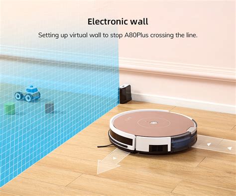 ILIFE A80 Plus Robot Vacuum Mop Cleaner